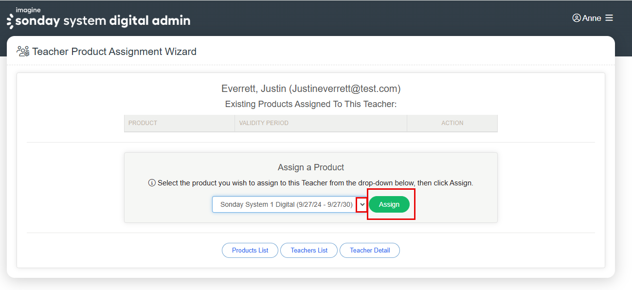 assign a product to teacher, click Assign.png