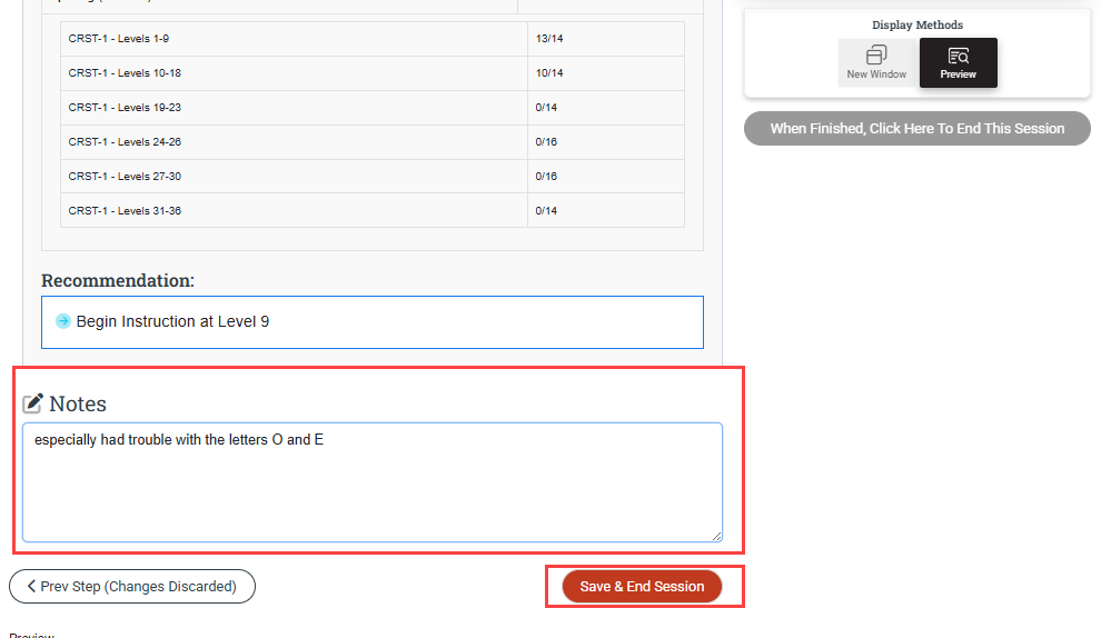 add notes then click Save and End Session.png