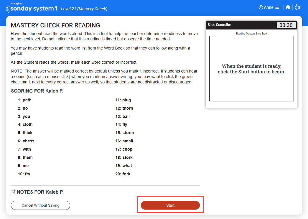 start the mastery check for reading.png