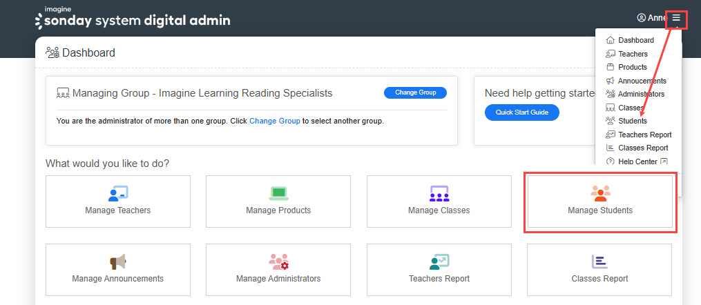 access manage students.png