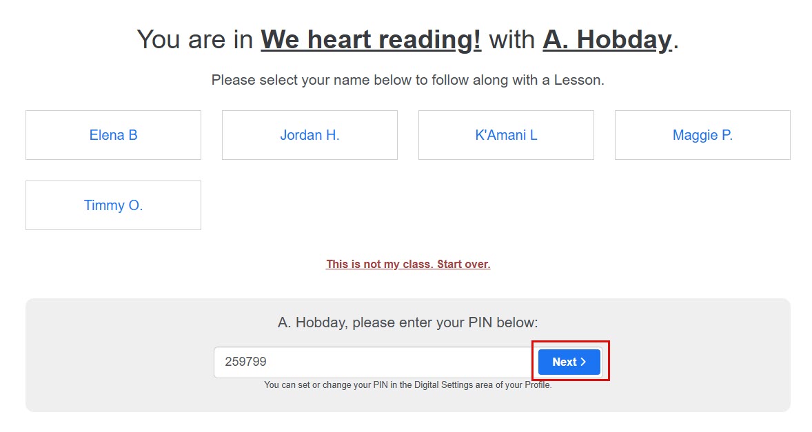 Enter teacher pin, click next.jpg